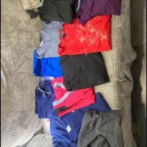 SCRUB LOT 7 shirts /3 pants